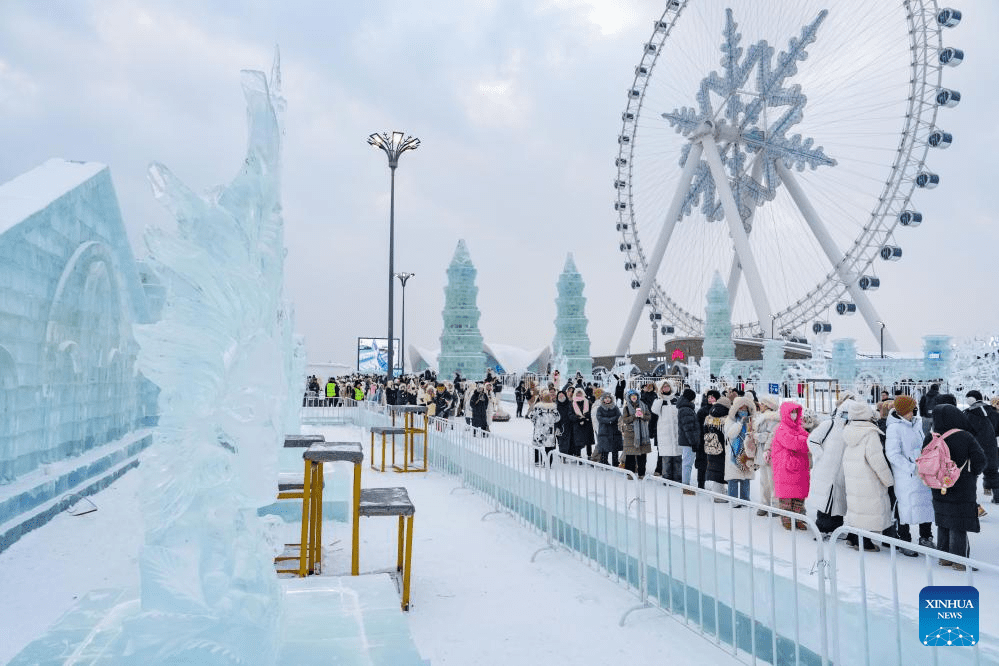 International ice sculpture competition concludes in Harbin-8