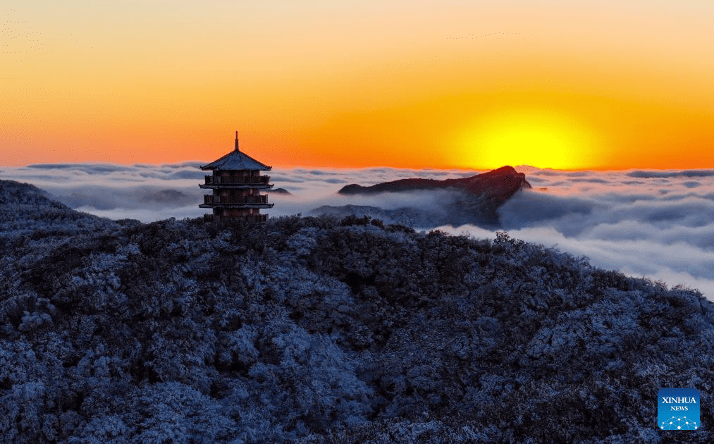 Rendezvous with snow refreshes landscapes in China-17