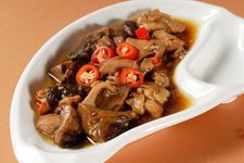 Mushroom and Chicken in a Silky Sauce-4