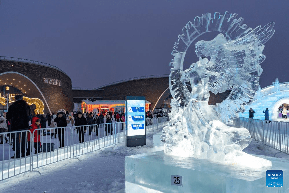 International ice sculpture competition concludes in Harbin-1