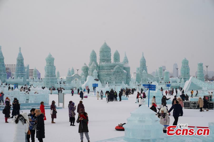 Disney's 'Frozen' in real-life stuns visitors in Harbin-4