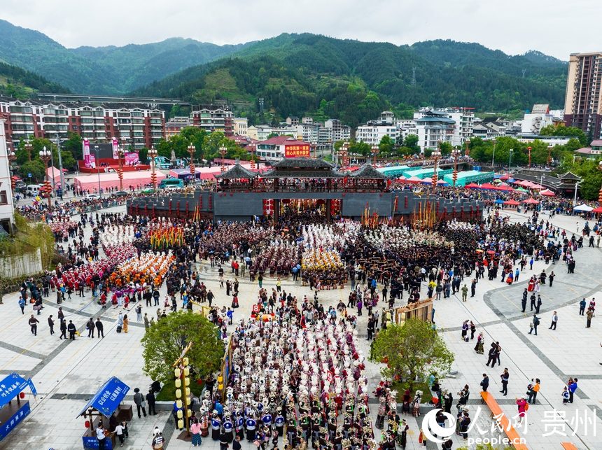 Miao Sisters Festival held in SW China's Guizhou-1