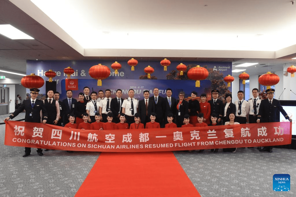 Direct flights resume between Chengdu, Auckland-1