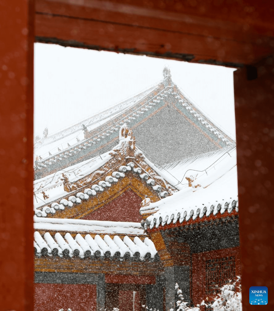 Shenyang Imperial Palace covered in snow-5