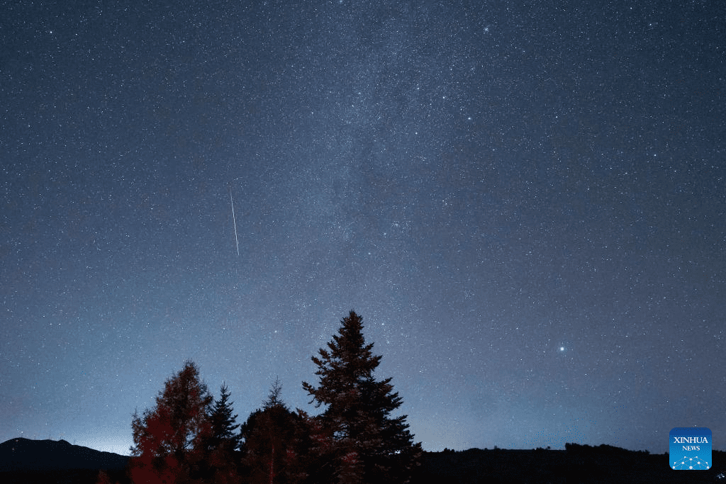 View of Geminids meteor shower-2