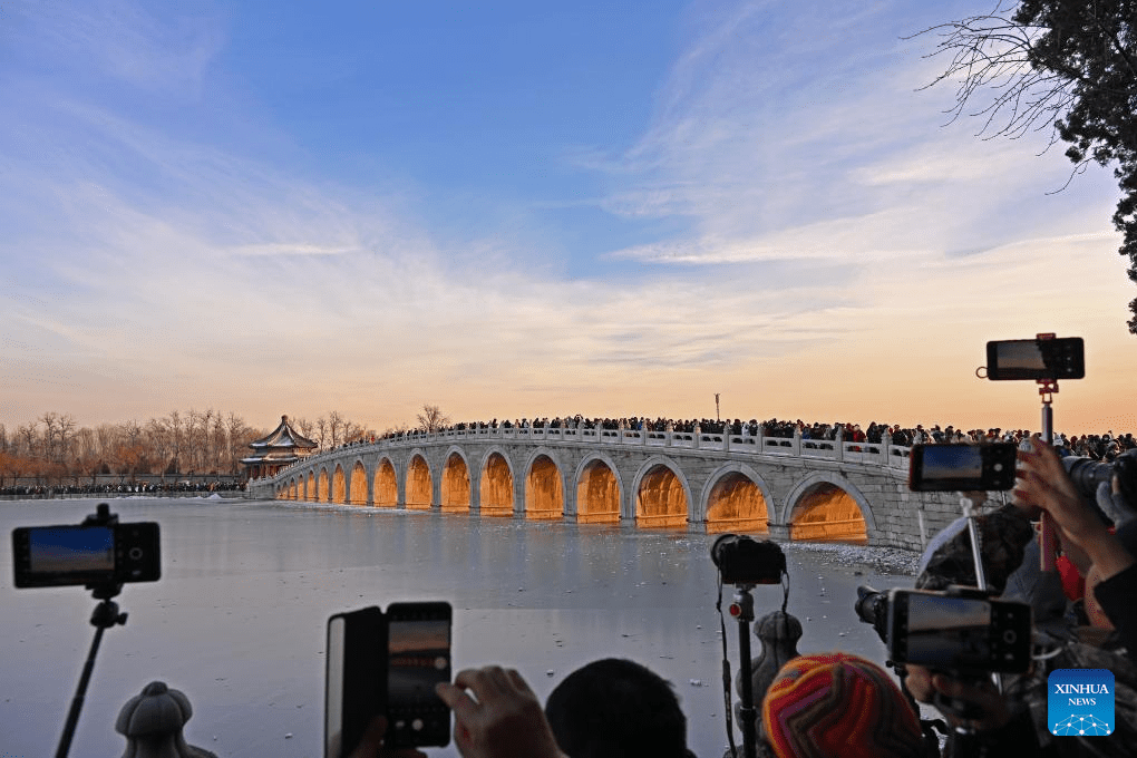 Winter scenery of Summer Palace in Beijing-2