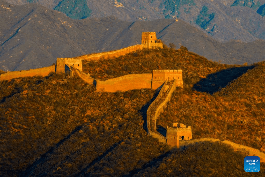 Aerial view of Great Wall through four seasons-15