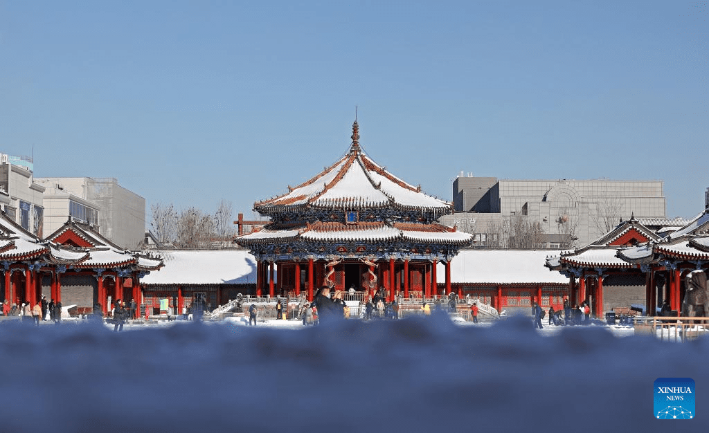 Shenyang Imperial Palace covered in snow-12