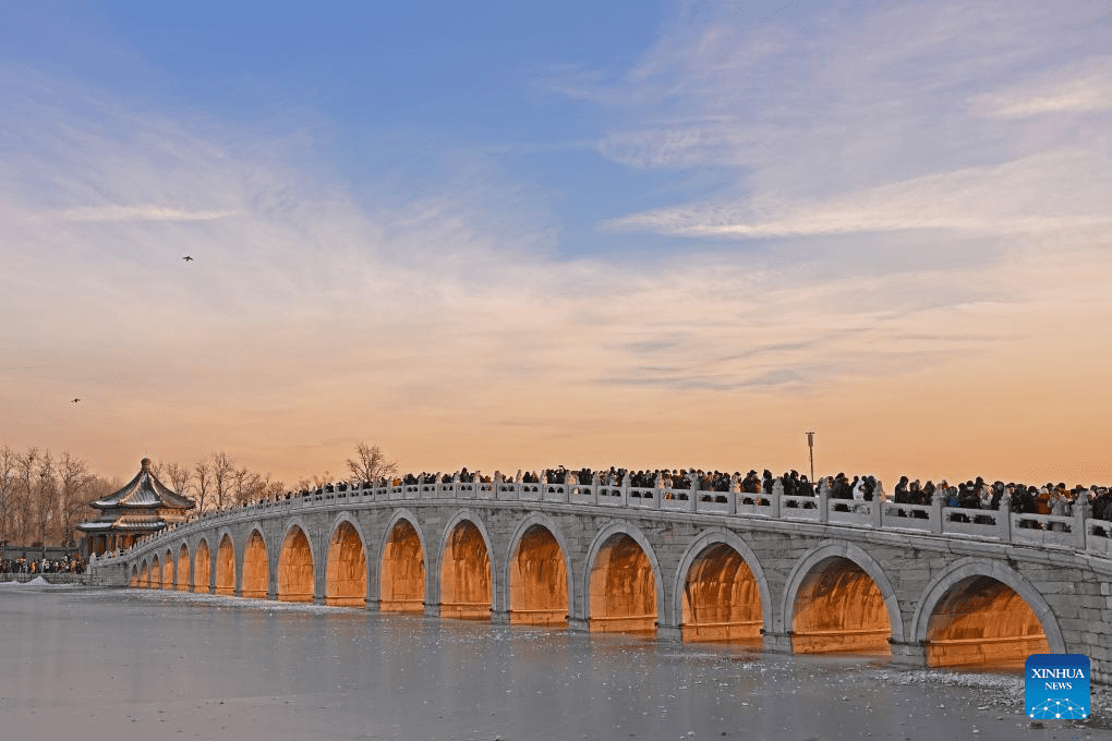 Winter scenery of Summer Palace in Beijing-6