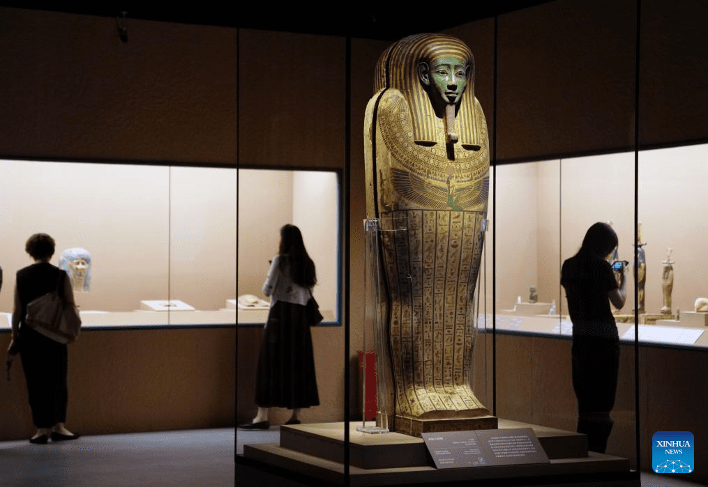 Grand exhibition on ancient Egyptian civilization opens in Shanghai-7