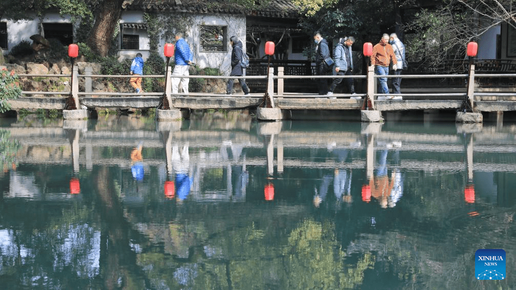 Spring scenery of Jichang Garden in Wuxi, E China's Jiangsu-3