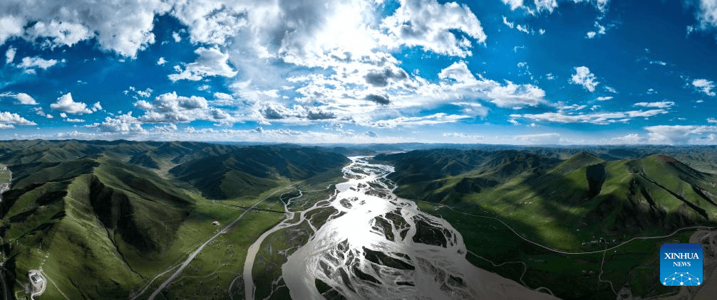 Scenery of Yellow River in Dari County, NW China-1