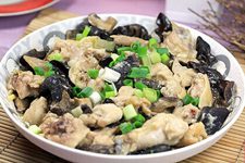 Mushroom and Chicken in a Silky Sauce-5