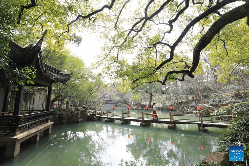 Spring scenery of Jichang Garden in Wuxi, E China's Jiangsu-4