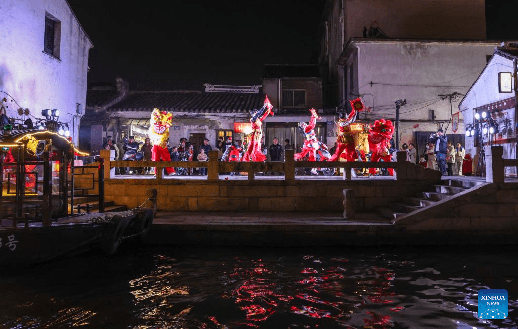 View along Grand Canal in Wuxi, E China-17