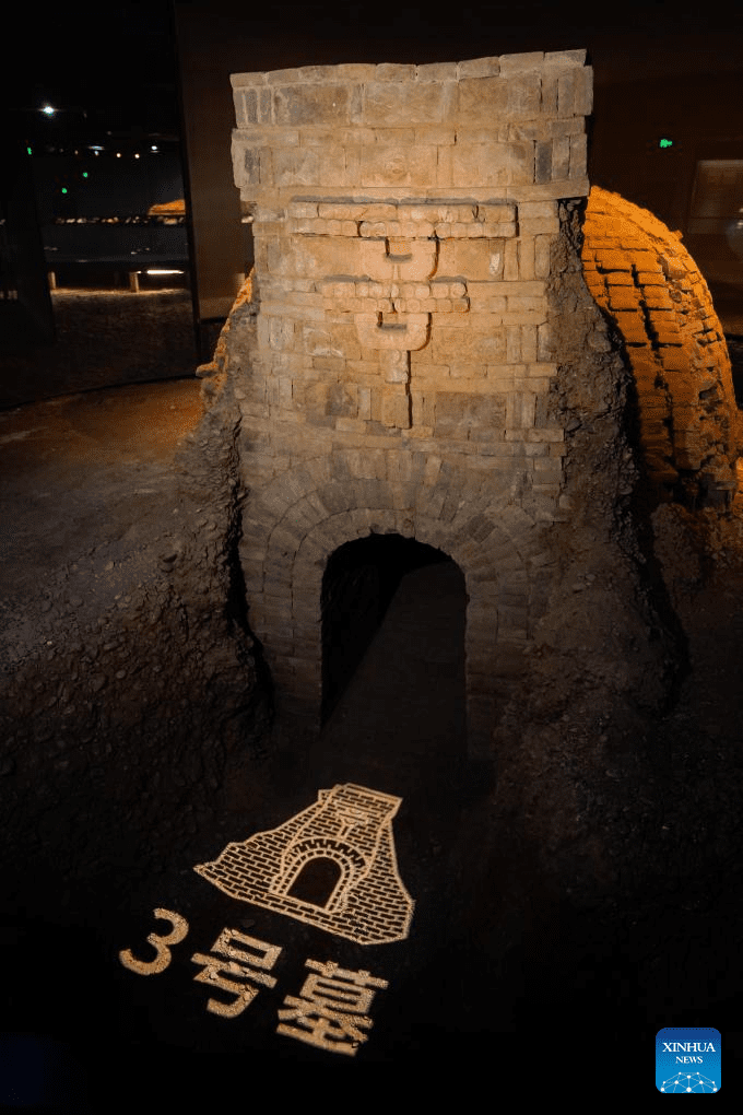 Ancient Silk Road underground tombs museum opens in Xinjiang-2