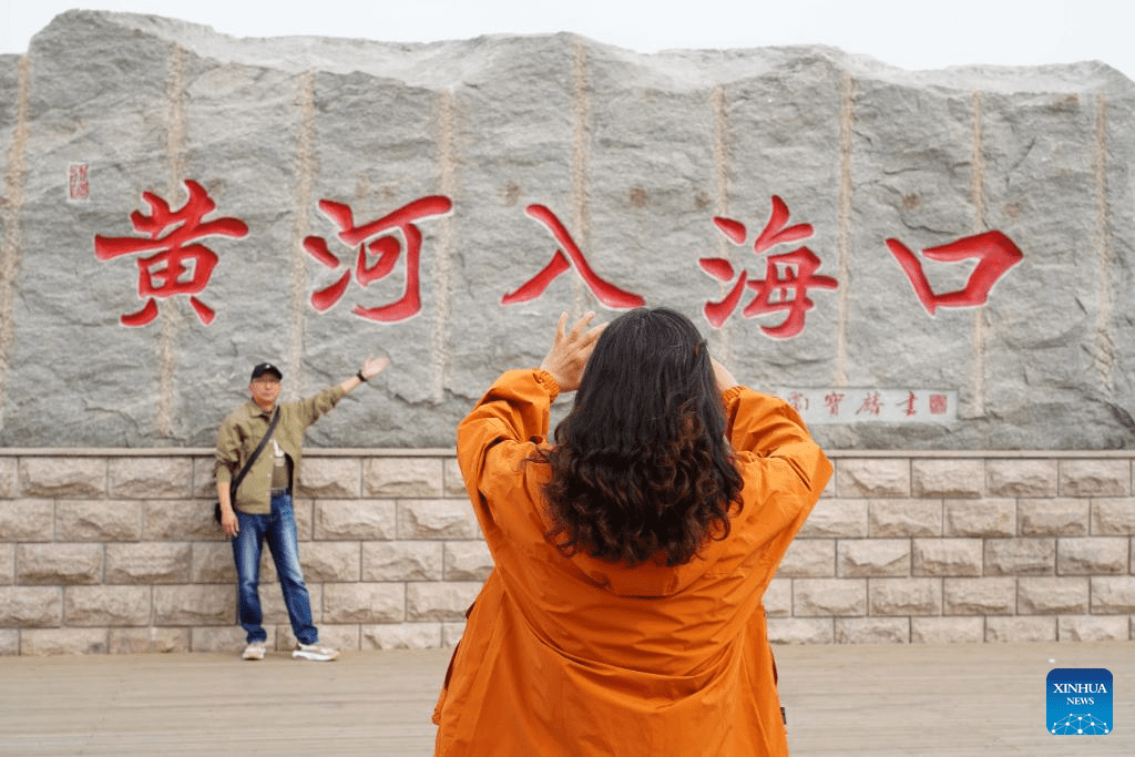 View of Yellow River estuary in Dongying, east China's Shandong-6