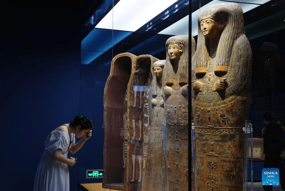 Grand exhibition on ancient Egyptian civilization opens in Shanghai-5