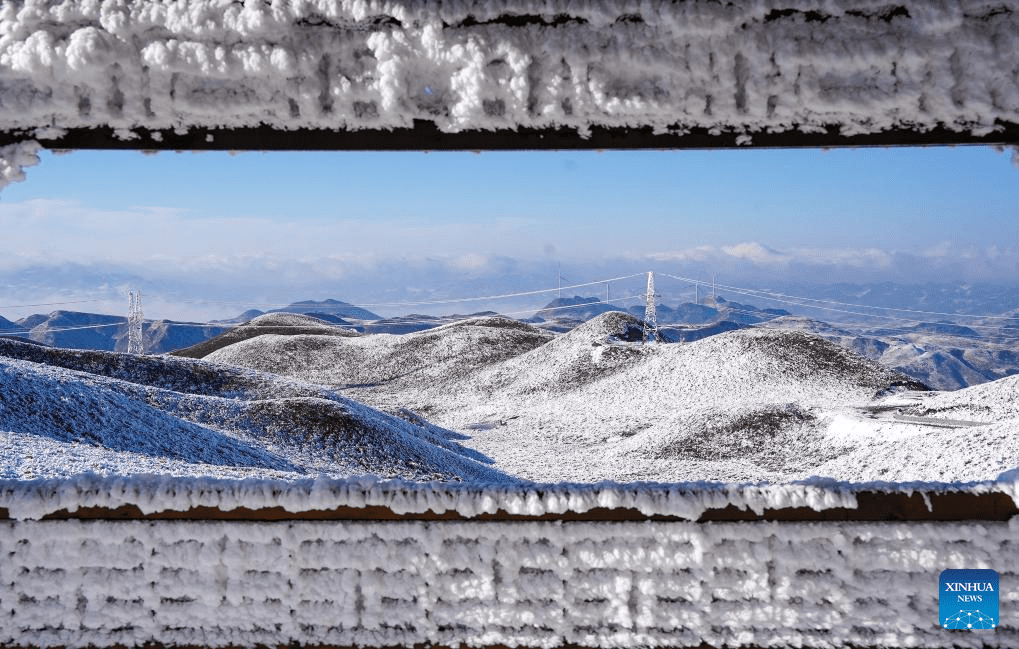 Snow scenery of Hezhang County in China's Guizhou-1