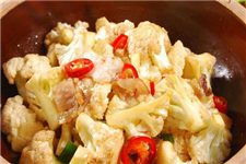 Cauliflower Stir-Fried with Pork-3