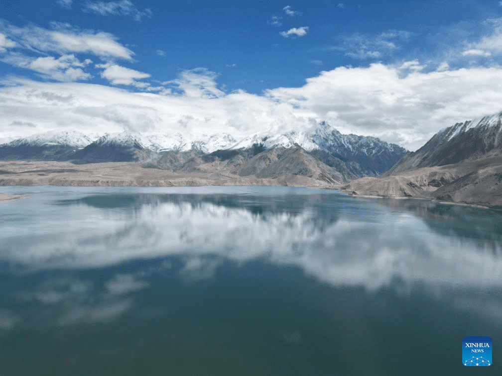 View of Baisha Lake scenic area in Akto County, NW China's Xinjiang-6