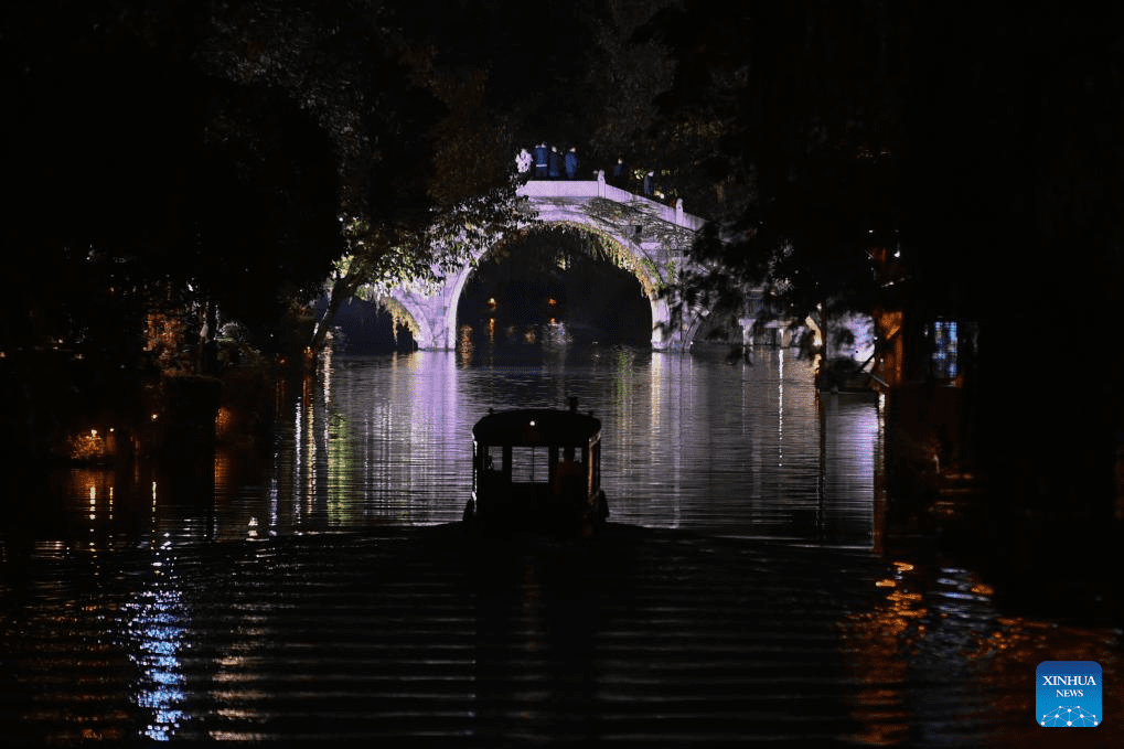 Scenery of river town Wuzhen-4