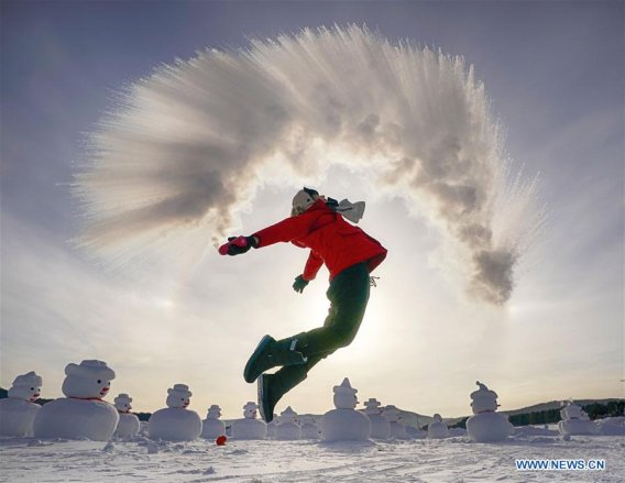 Special winter enthusiasm in NE China