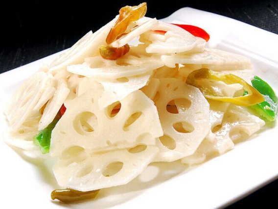 Stir-Fried Lotus Root Slices