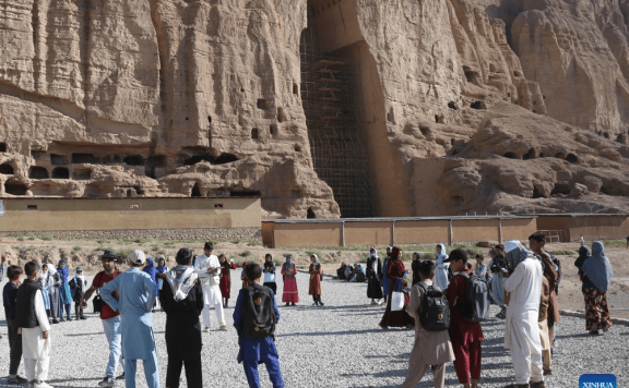 Chinese team holds heritage protection class for Afghan students