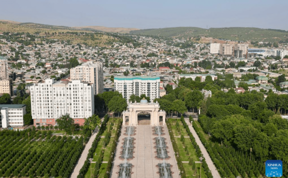 City view of Dushanbe, Tajikistan