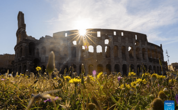 Scenery of Rome, Italy