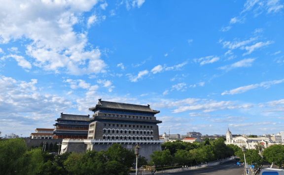 City view of Beijing