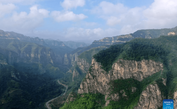 Scenery of Taihang Mountain in China’s Shanxi