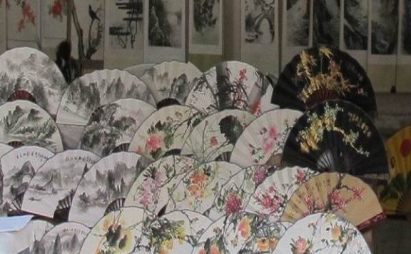 Yangshuo Painted Fans