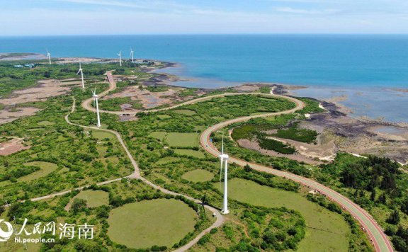 In pics: Picturesque scenery of Danzhou section of Hainan coastal highway for sightseeing