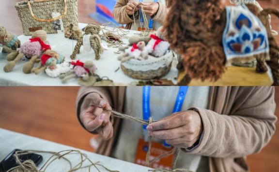 Artisans showcase handicrafts in national vocational skills competition in SW China