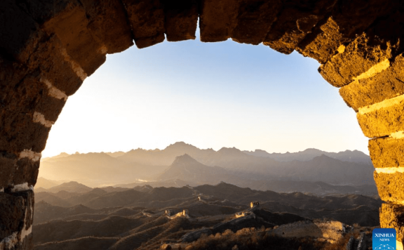 View of Gubeikou Great Wall in Beijing