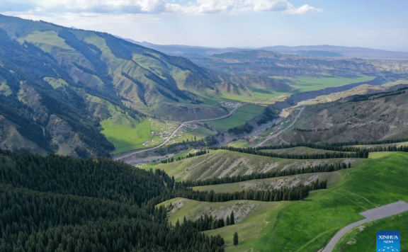 Scenery of Lujiaowan scenic area in Xinjiang