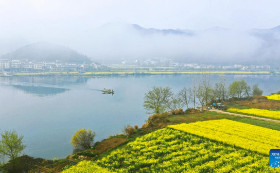 Spring scenery across China